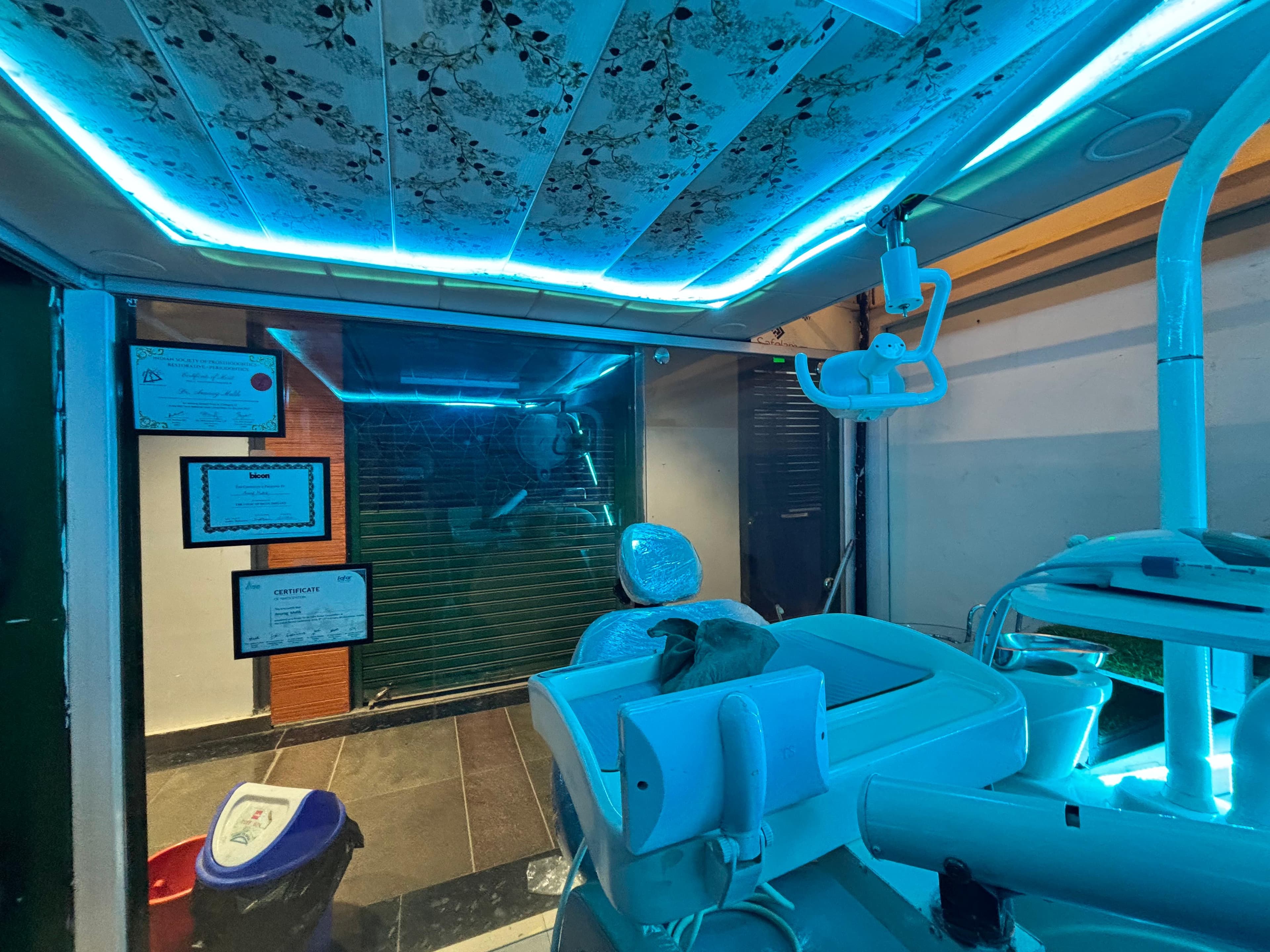 State-of-the-art dental unit with premium interior finishes